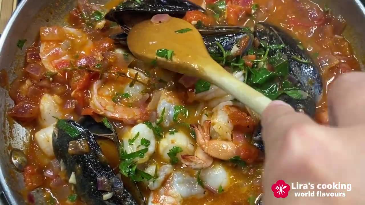 Italian Seafood Pasta