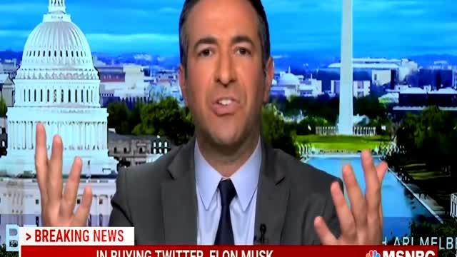 MSNBC reaction to Elon Musk buying Twitter - Outrageous