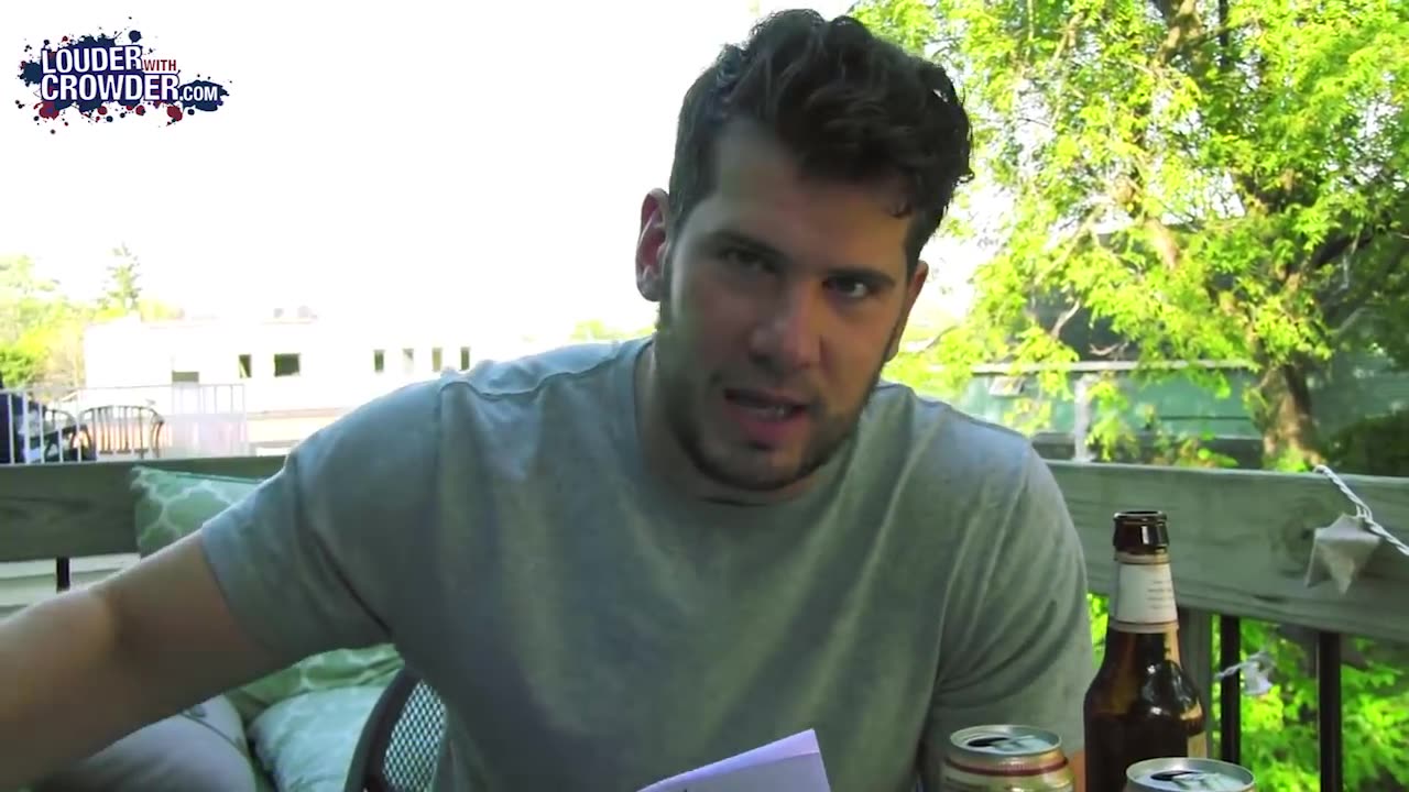 #SJW Feminist Festival Crashed By Crowder...In Underwear