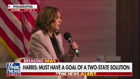 Kamala Harris ‘Entirely Supportive’ of Pausing Arms to Israel