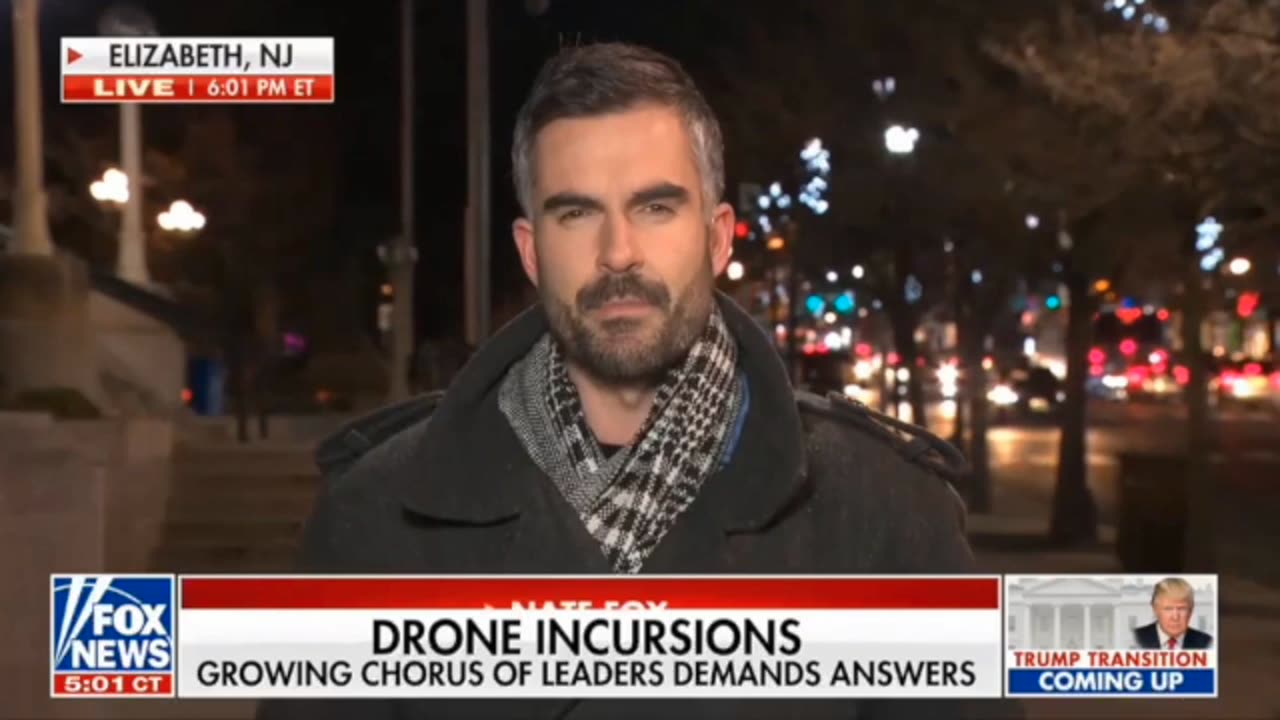 Brett Baier (Youtube) : Concerns Over Drones Sightings in Many Parts Of The USA