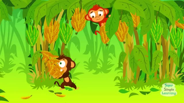 The Bananas Song _ Counting Bananas _ Super Simple Songs