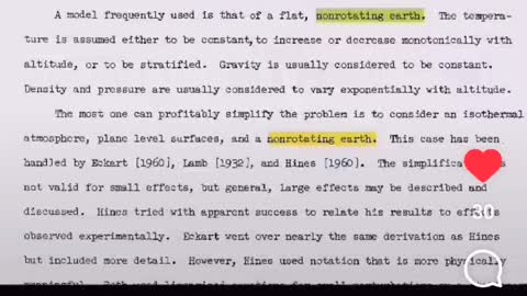 USAF & NASA Manuals Declare A Non Rotating Flat Plane