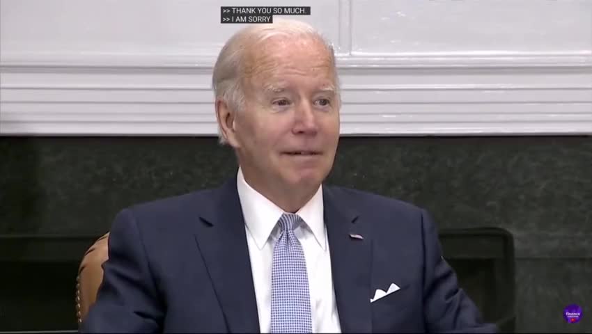 Bumbling Biden Asserts He Can't Take Questions Or "Take Control"