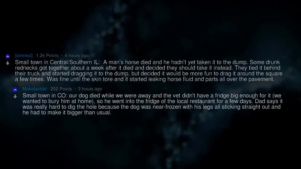 SMALL TOWN WTF STORIES