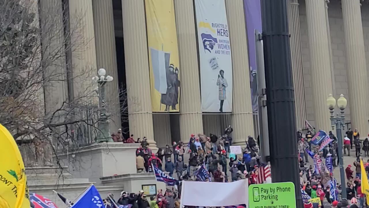 Jan 6th Peacefully Marching to The United States Capitol