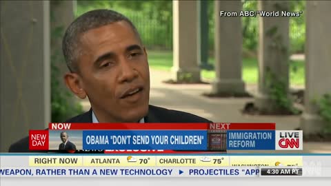 Obama 'Don't send your children' June 2014