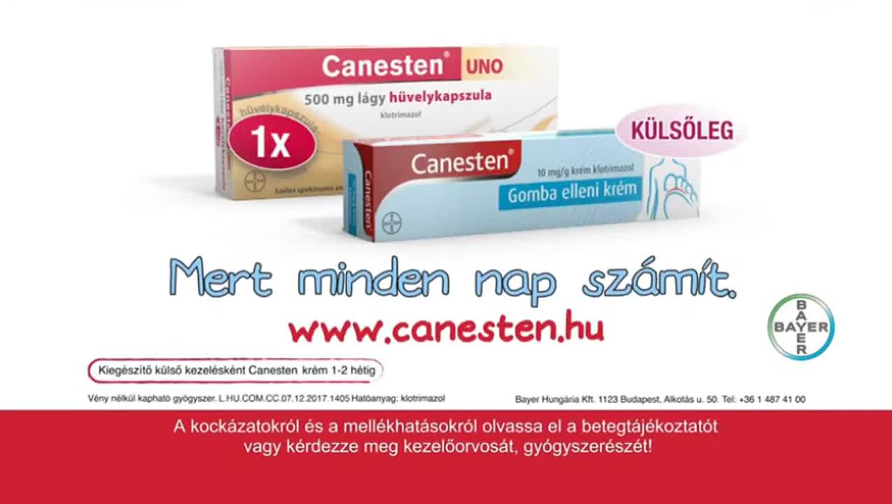 Canesten Kombi Uno reklám (2018)