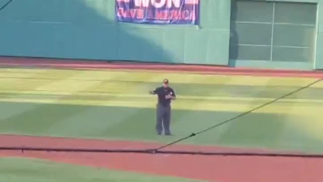 Patriots Unfurl Giant TRUMP WON Banner at Fenway Park