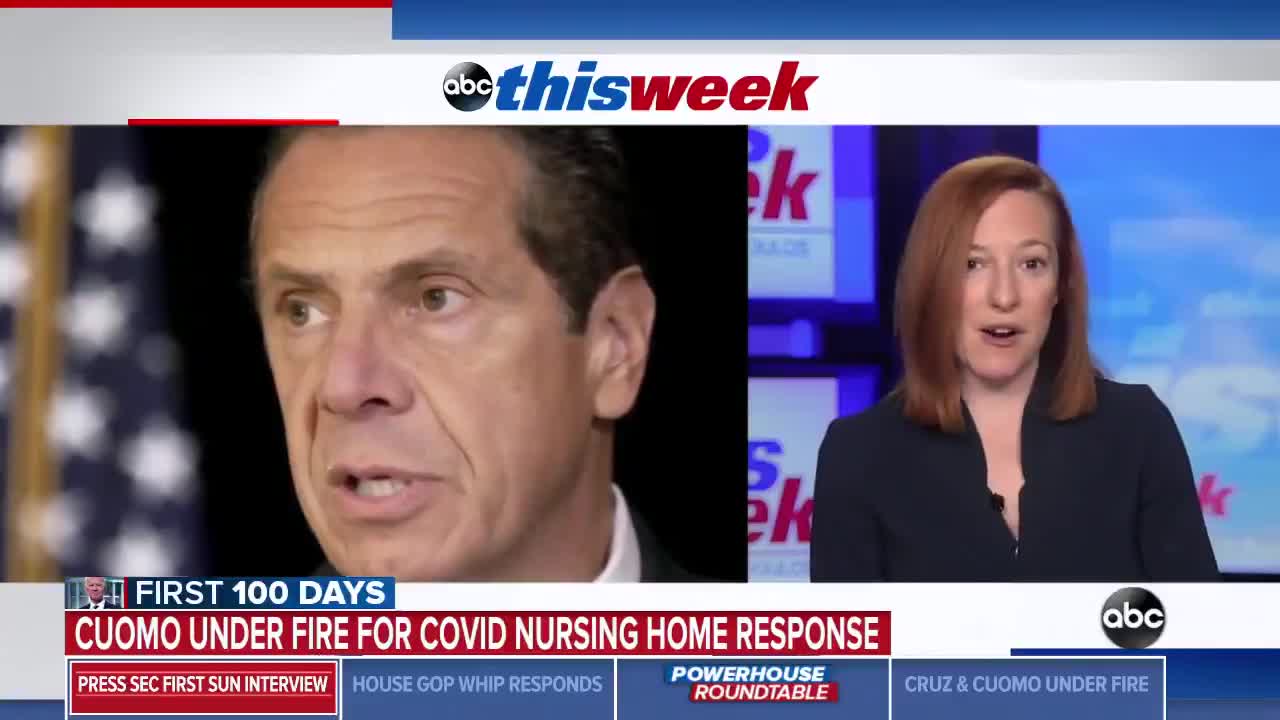 Psaki REFUSES to Condemn Cuomo Nursing Home Cover-Up