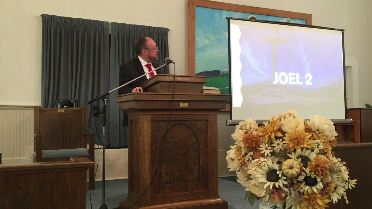 10/27/2024 sermon at Castleberry Baptist Church.