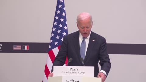 Biden claims climate change is "the only existential threat to humanity including NUCLEAR WEAPONS"