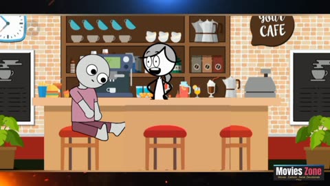 Cafe Wrong Order VSC Cartoon