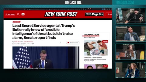 Secret Service STOOD DOWN During Trump Assassination Attempt Says Report w/CJ Pearson | Timcast IRL
