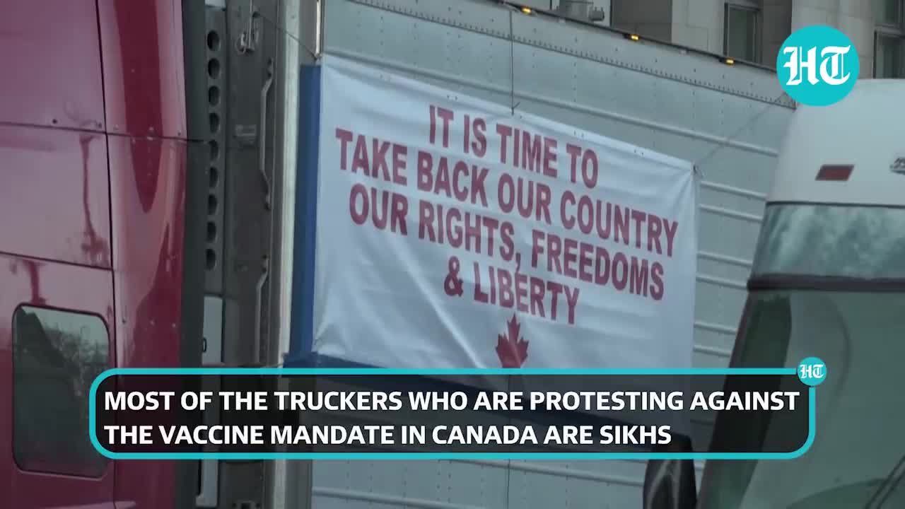 'Hiding' Justin Trudeau calls truckers protest disgusting. He needs to listen to the people, but he does not care.