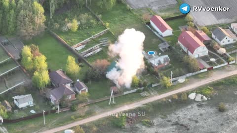 Ukraine War - Ukrainian militants made a base in the residential sector