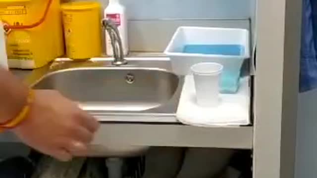 WATER TESTS POSITIVE FOR COVID