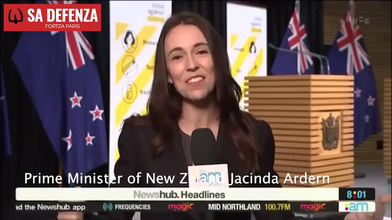 Jacinda Ardern, Prime Minister of New Zealand