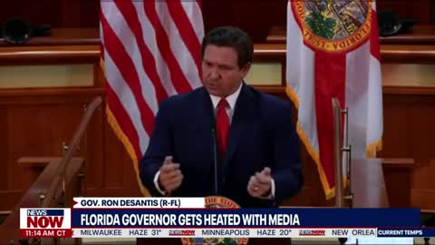 Florida Gov. Desantis blasts the Media for Censorship!