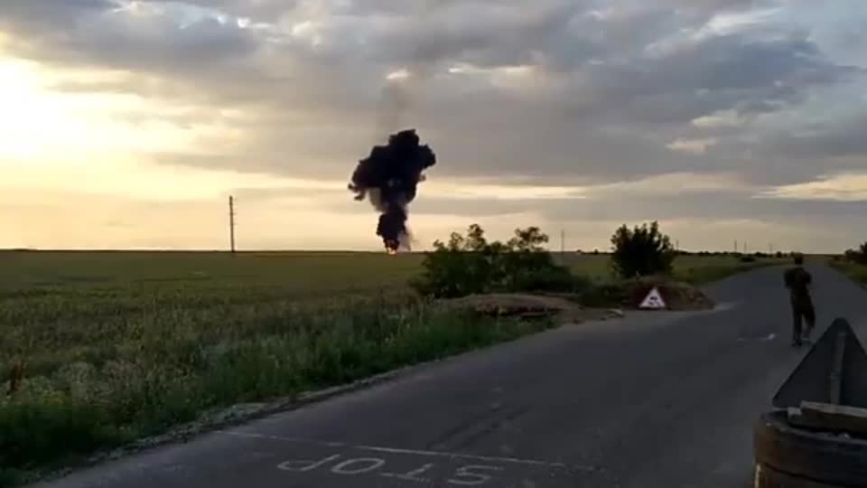 Ukraine Shoot Down Russian fighter jet