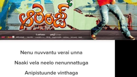 Nenu nuvvantu song ||#love song#telugu song#Ramcharan song