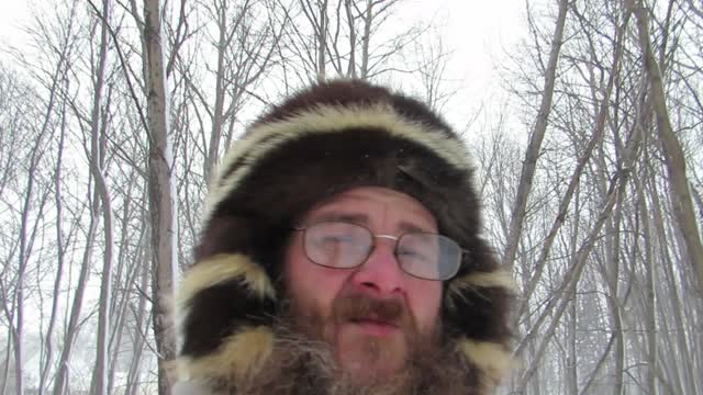 A Blustery Winter Day On Lake Superior