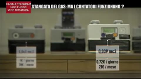 Vi derubano con i contatori del gas.