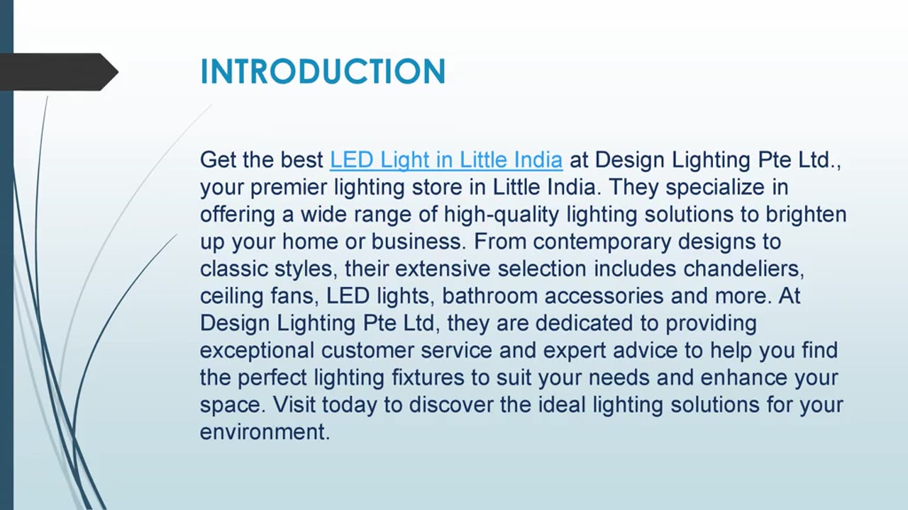 Get the best LED Light in Little India