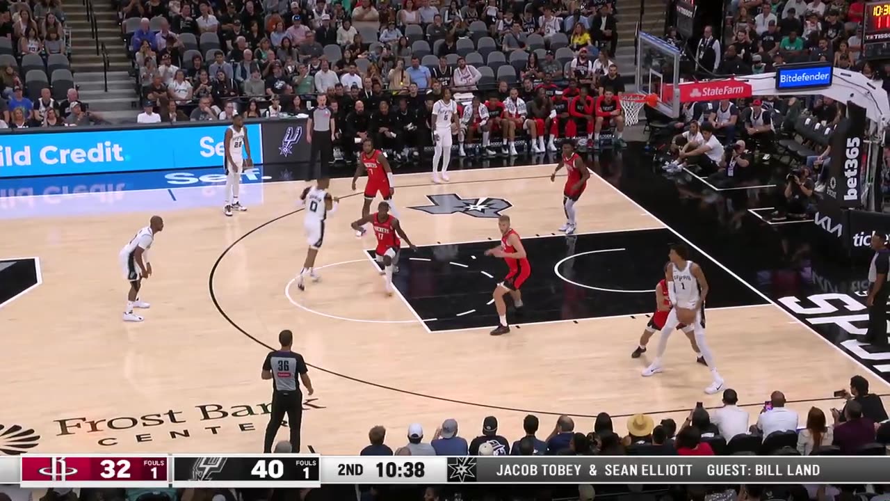 San Antonio Spurs vs Houston Rockets 27/10/24