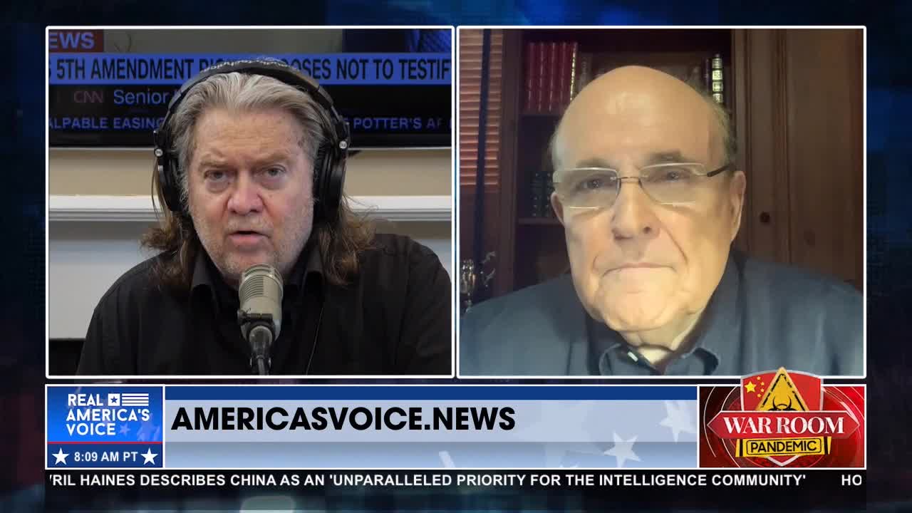 Rudy Giuliani Discusses Woke Corporations and Defund the Police