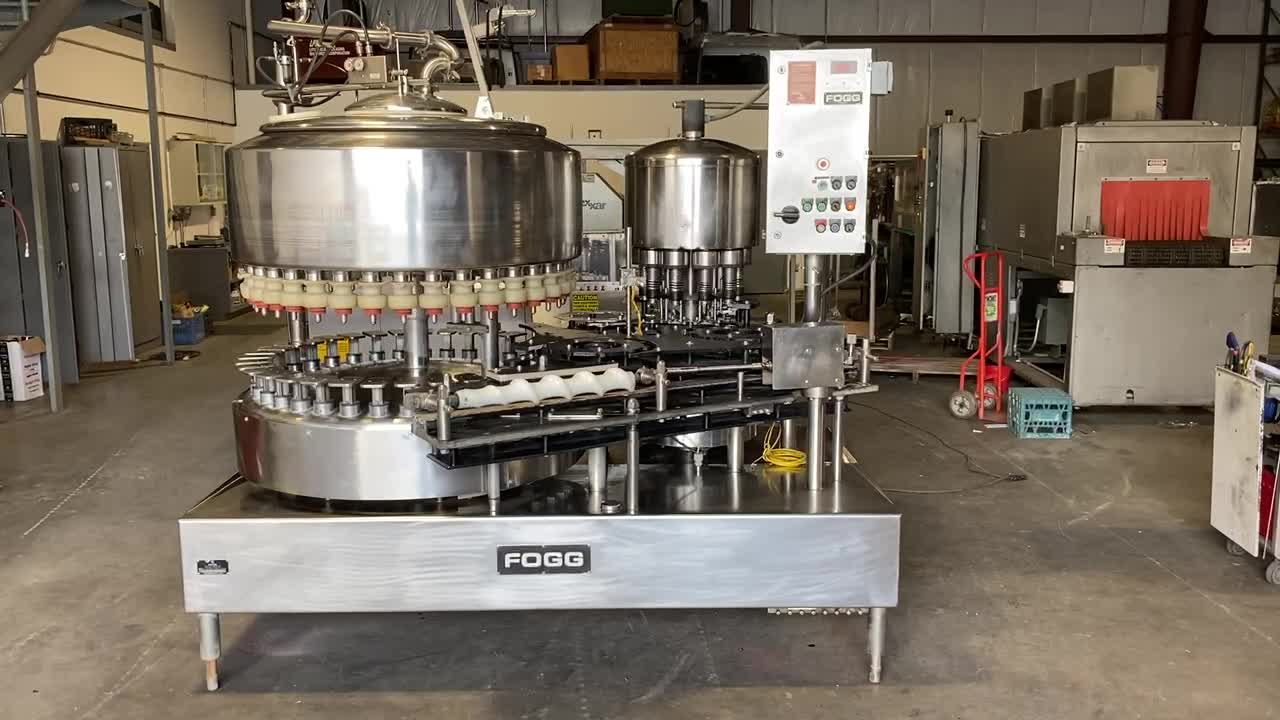 FOGG 36-10 Bottle Filler - Plastic Screw Capper