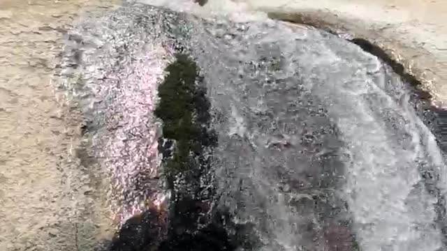 Brush creek natural slide in sequoia national forest (2of3)