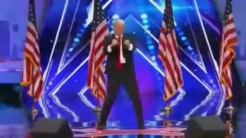 Donald Trump's dance, Americans got talent #funny video 😂😂😂