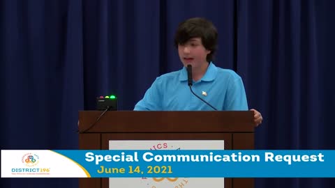 Student Slams School Board