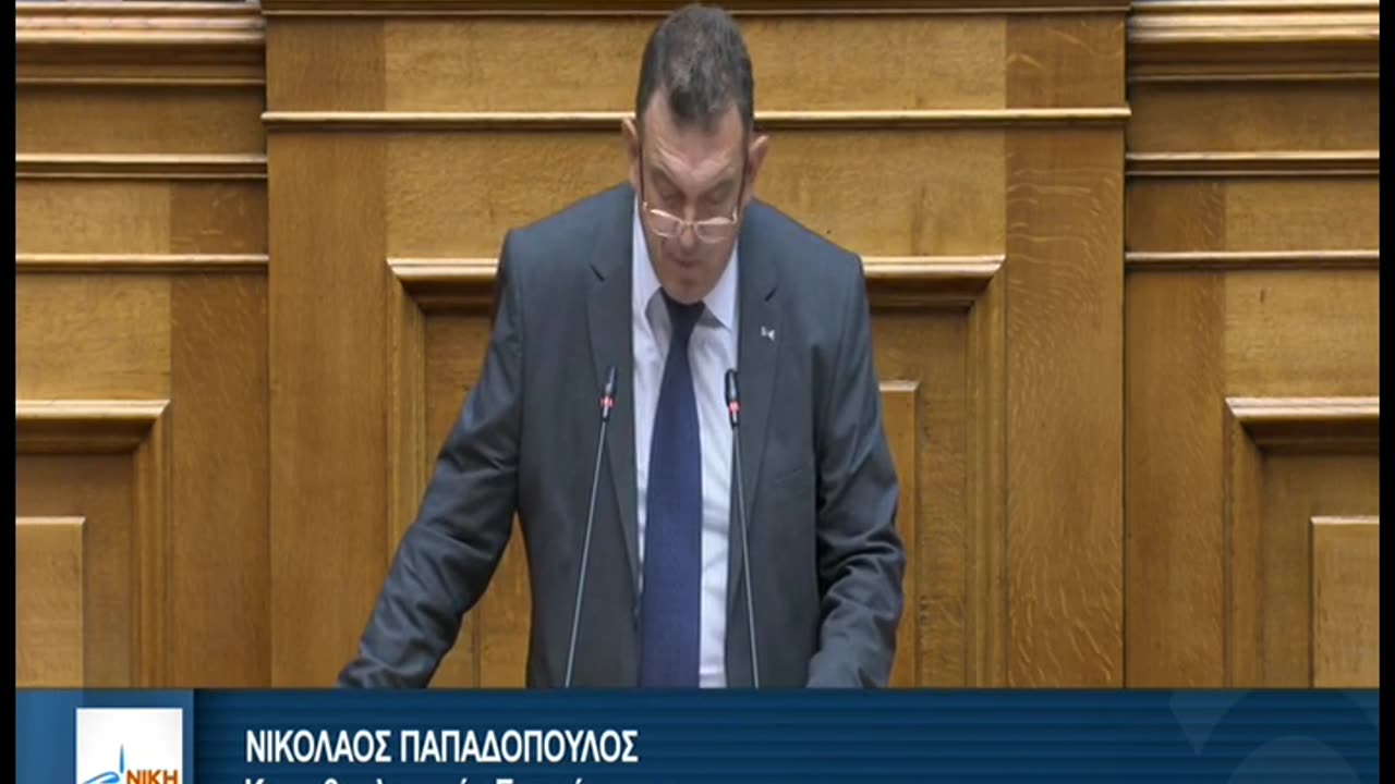 Νίκος Παπαδόπουλος Βουλευτής Νίκης 4-10-2023