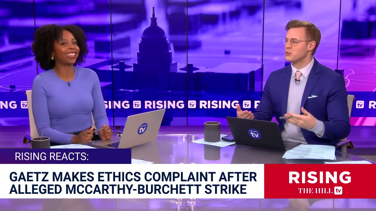 GAETZ HITS McCarthy With Ethics ComplaintAfter Fmr Speaker Accused Of ELBOWING Burchett