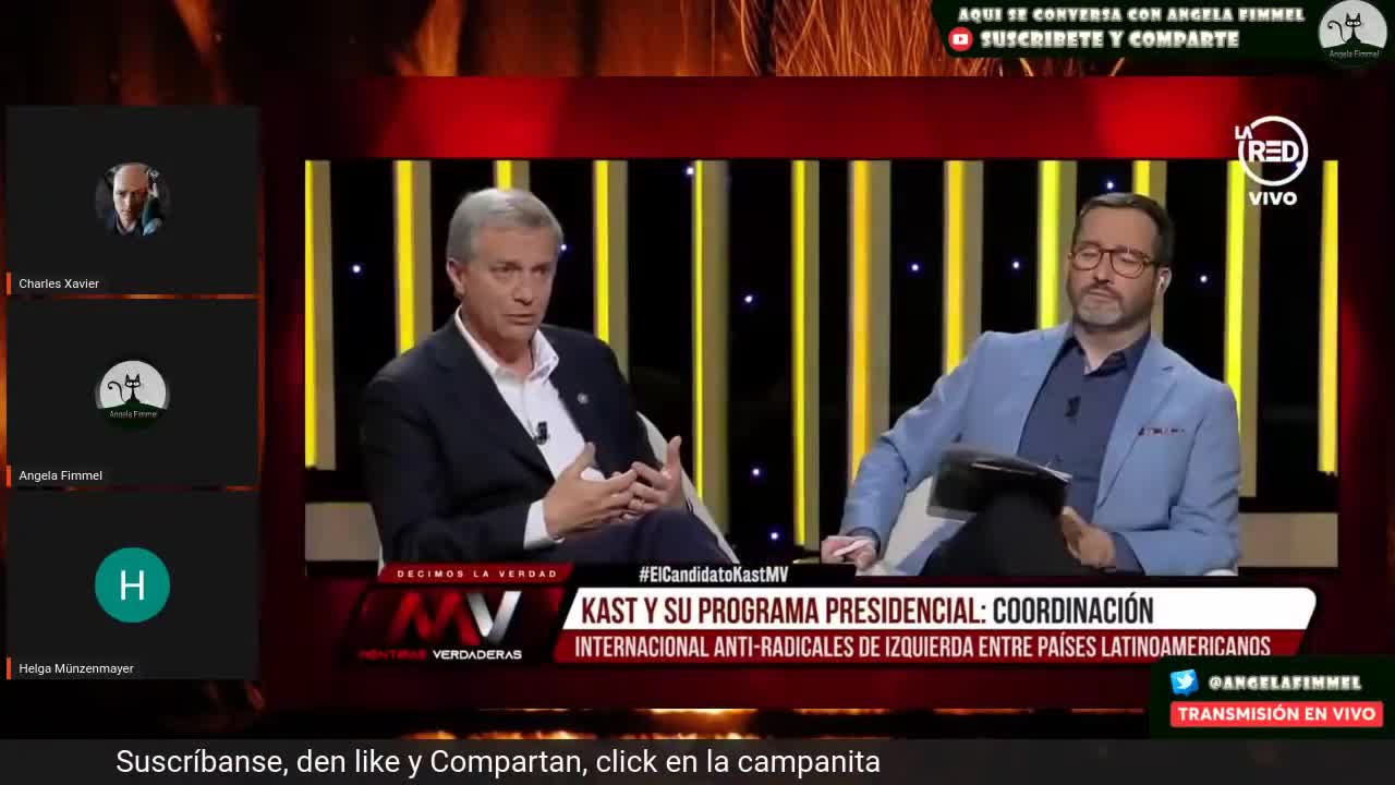 Hoy José Antonio Kast en Mentiras Verdaderas Noticias