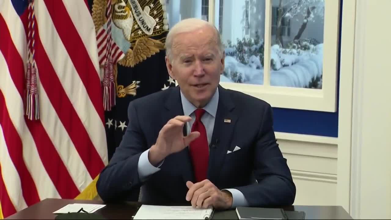 Biden tells parents to sourround your kids with ppl who are vaccinated