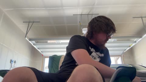 Day 58 I’m glad I got the video done before they started working on my yard