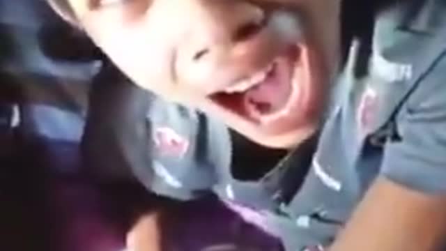 Young Philippines Boy After Receiving Pfizer's Injection Courtesy of Covaxx