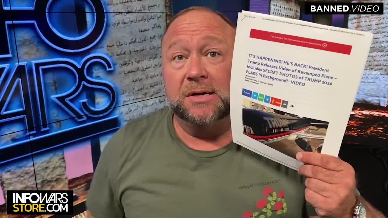 Prediction: Alex Jones Trump Announces 2024 Run End Of July 2022