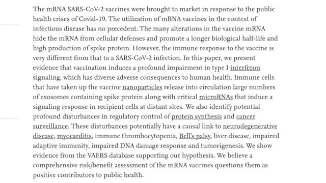 The Covid Vaccine Weakens Your Immune System