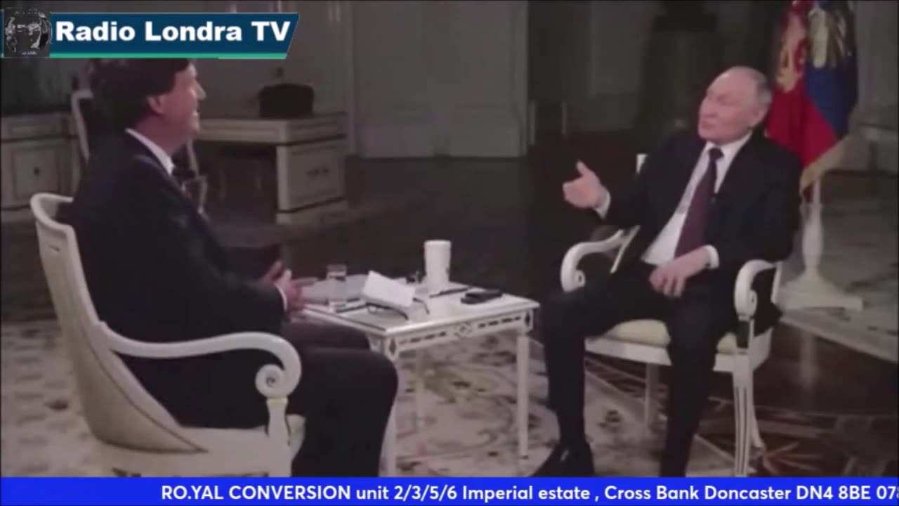 STORICA INTERVISTA DI TUCKER CARLSON A VLADIMIR PUTIN