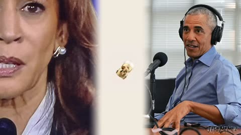 Kamala's Bluetooth earrings from the debate.