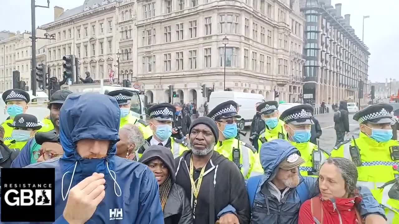 #LIVE Parliament Square "Freedom Day" Anti Lockdown Protest (21.06.21)