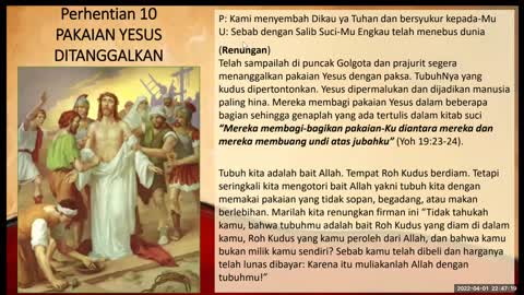 Doa jalan Salib (Virtual)