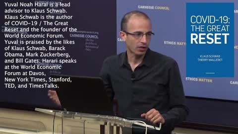 Yuval Noah Harari | Klaus Schwab Advisor Introduces New Religion "DATA-Ism"