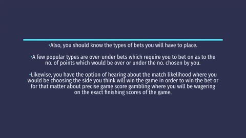 Tips before going for online gambling or sports betting