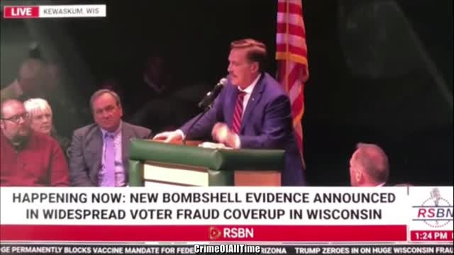 Mike Lindell SPEAKS in Wisconsin 2/12/22