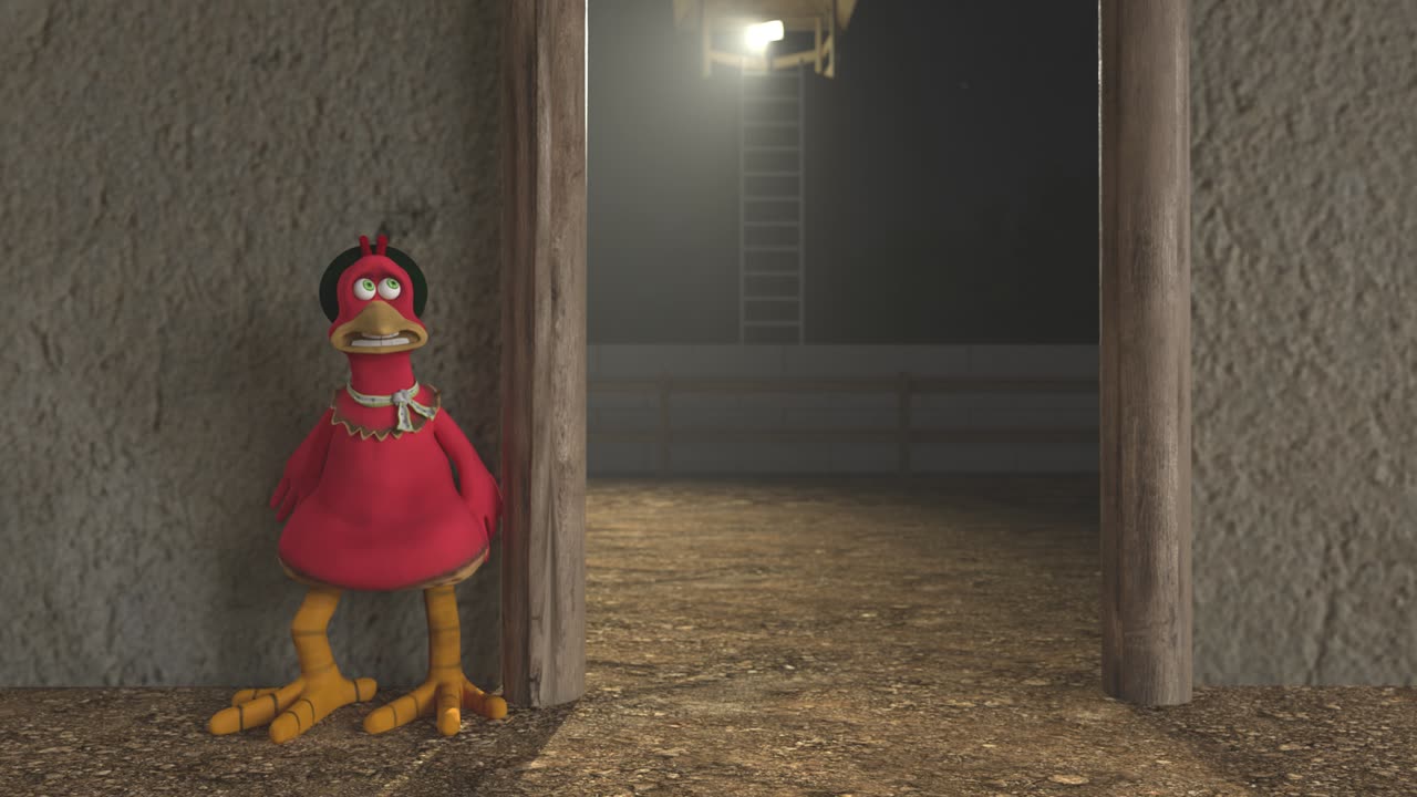 Chicken Run inspired animation